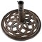 Cast Iron Outdoor Umbrella Base Holder Stand 20 Lb Round Weather Resistant